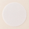 10 Ronds de tulle - blanc