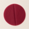 10 Ronds de tulle - bordeaux
