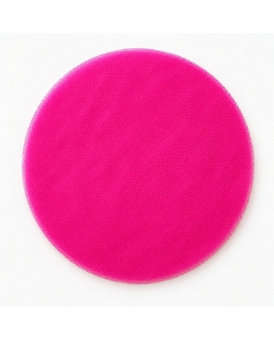 10 Ronds de tulle - rose foncé