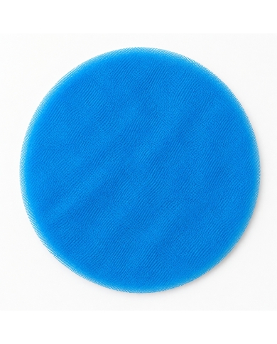 10 Ronds de tulle - turquoise