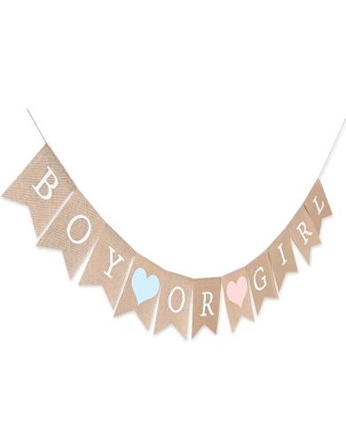 Guirlande 'Boy or Girl'