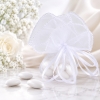 Ronds organza avec nœud - The-Weddingshop
