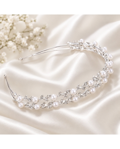 Serre-tête 'Two Pearls'