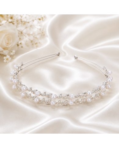 Serre-tête 'Two Pearls'