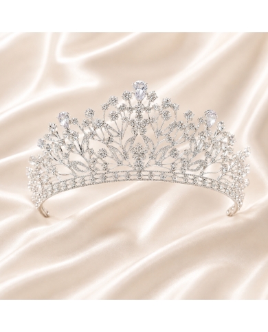 Diadem 'Luxus Kristall'