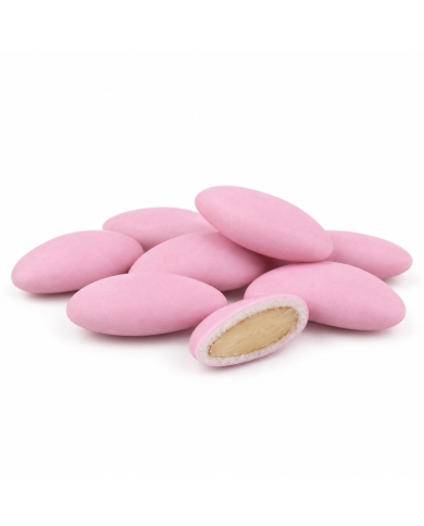 Hochzeitsmandeln 'Buratti' - Rosa (Glutenfrei) - 500g