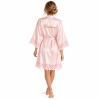 Morgenmantel 'Bridesmaid' mit Spitze