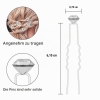 20 Barrette Épingle 'Strass'