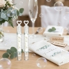 Autocollants 'Larmes de joie, banderoles & bulles de savon' (lot de 50)