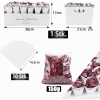 Rosenblätter Konfetti Set - 30 Tüten & Halter