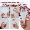 Rosenblätter Konfetti Set - 30 Tüten & Halter
