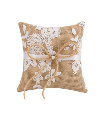 Kleines Ringkissen Jute 'Sweet Vintage'