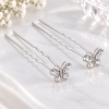 20 Barrette Épingle 'Papillon'