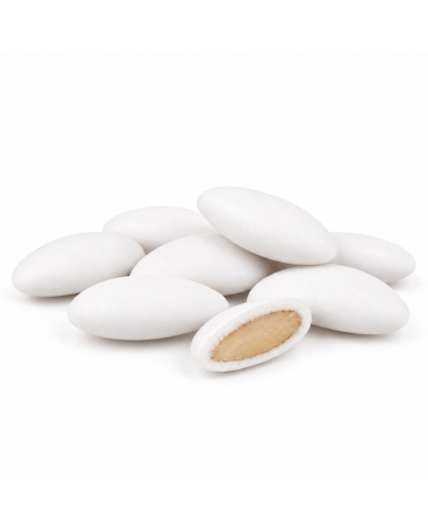 Dragées 'Buratti' - Blanc (sans gluten) - 500g