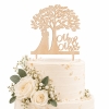 Cake Topper 'Baum der Liebe' - Holz