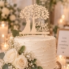 Cake Topper 'Baum der Liebe' - Holz