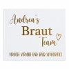 Gästebuch 'Braut Team' - personalisiert