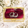 Personalisierte Ringbox aus Glas