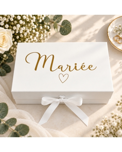 Boîte cadeau 'Mariée'