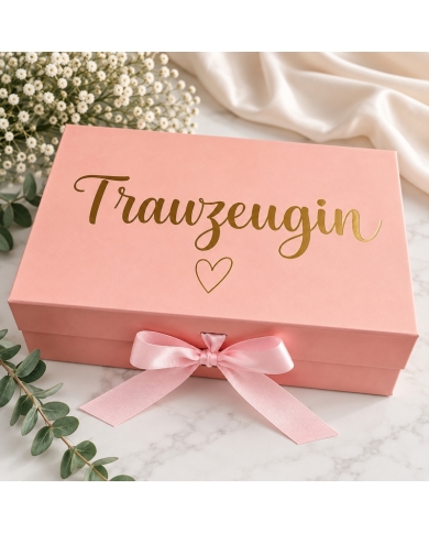 Boîte cadeau 'Trauzeugin'
