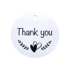 Anhänger 'Thank you' (10 Stück)
