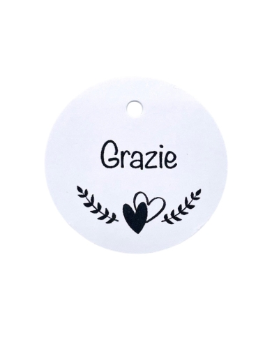 Anhänger 'Grazie' (10 Stück)