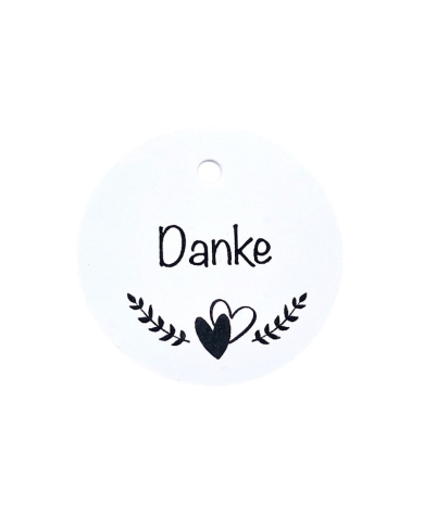 Pendentif 'Danke' (10 pièces)