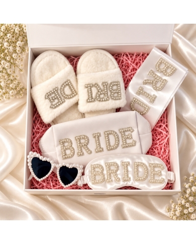 Geschenkbox 'Bride Perlen'