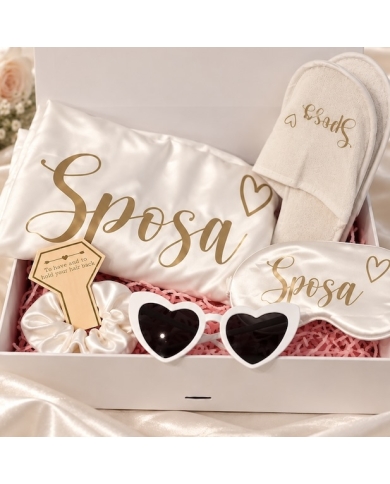 Boîte cadeau 'Sposa avec coeur'