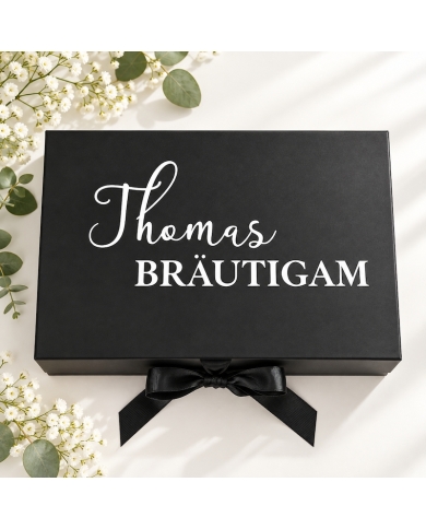 Boîte cadeau 'Marié' personnalisé