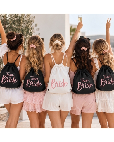 Turnbeutel 'Team Bride'