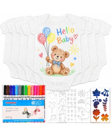 Babybodys Set zum Bemalen