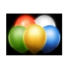 5 Ballons Led Lumineux - Multicolore