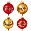 Weihnachtskugel personalisiert