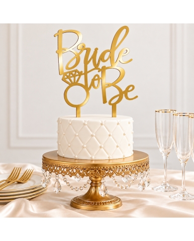 Cake Topper 'Bride to be'