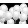 5 Ballons Led Lumineux Blanc