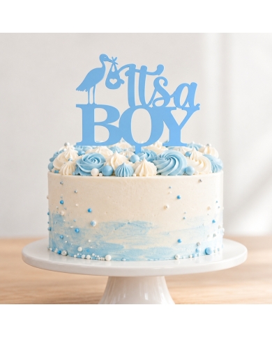 Cake Topper 'It's a Boy'