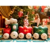 Folienballon 'Weihnachtszug XXL' (221 x 96 cm)