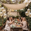 10 Ballons Confettis - Or