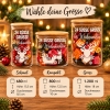 24 süsse Grüsse - Weihnachtsglas
