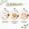 Rubbelkarte mit Herz – Zum Selbstbeschriften - The-Weddingshop