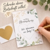 Carte à gratter avec cœur – À personnaliser soi-même - The-Weddingshop