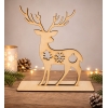 Noël – Décoration de Noël 'Cerf' en bois – The-Weddingshop