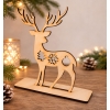 Weihnachtsdeko 'Hirsch' aus Holz