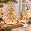 Noël – Décoration de Noël 'Cerf' en bois – The-Weddingshop