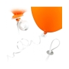 25 Ballonverschlüsse mit Polyband