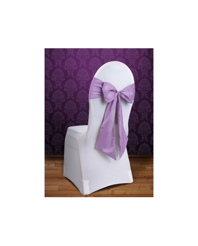 Satinschleife 'Stuihlschleife' - Lavendel