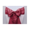 Satinschleife 'Stuhlschleife' - Bordeaux