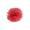 Pompon papier - Rouge (35 cm)