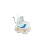 10 Kartonage 'Kinderwagen' - Blau